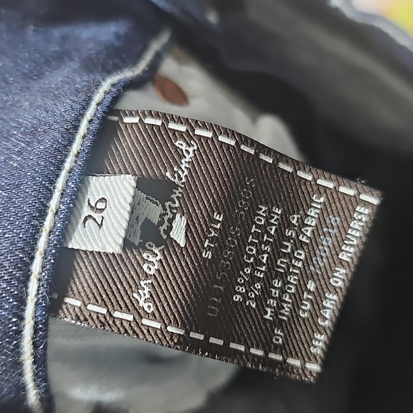 7 For All Mankind Dojo Flare Jeans Size 26 New - Picture 7 of 8